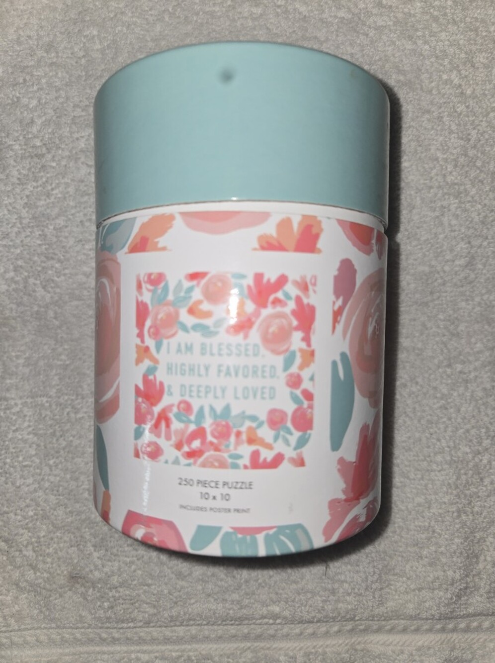 Mary Square Floral Jigsaw Puzzle